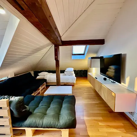 Cosy Roof Flat Close Center - Es Apartamento Lausana