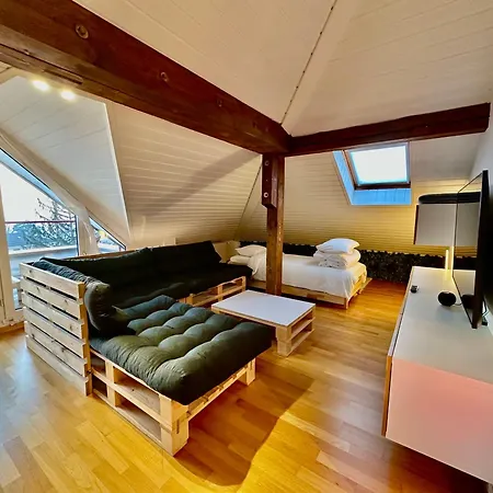 Cosy Roof Flat Close Lausanne Center - Es Appartement Prilly
